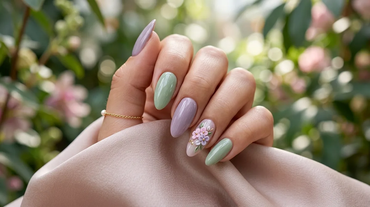 Nail art printemps 2024 : tendances, couleurs et manucure en gel